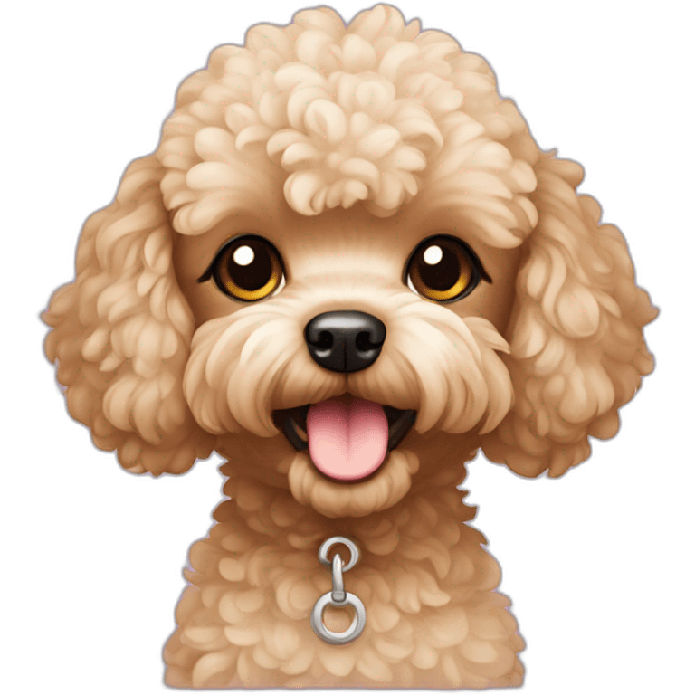 toy poodle emoji