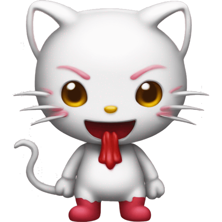 Devil hello kitty cute emoji