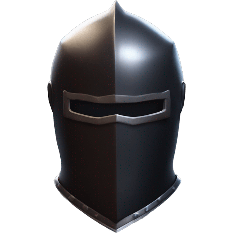 Fortnite black knight open face fantasy emoji