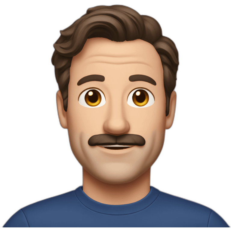 Ted lasso, Jason sudakis emoji