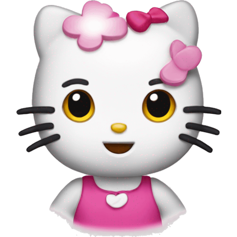 Hello kitty emoji