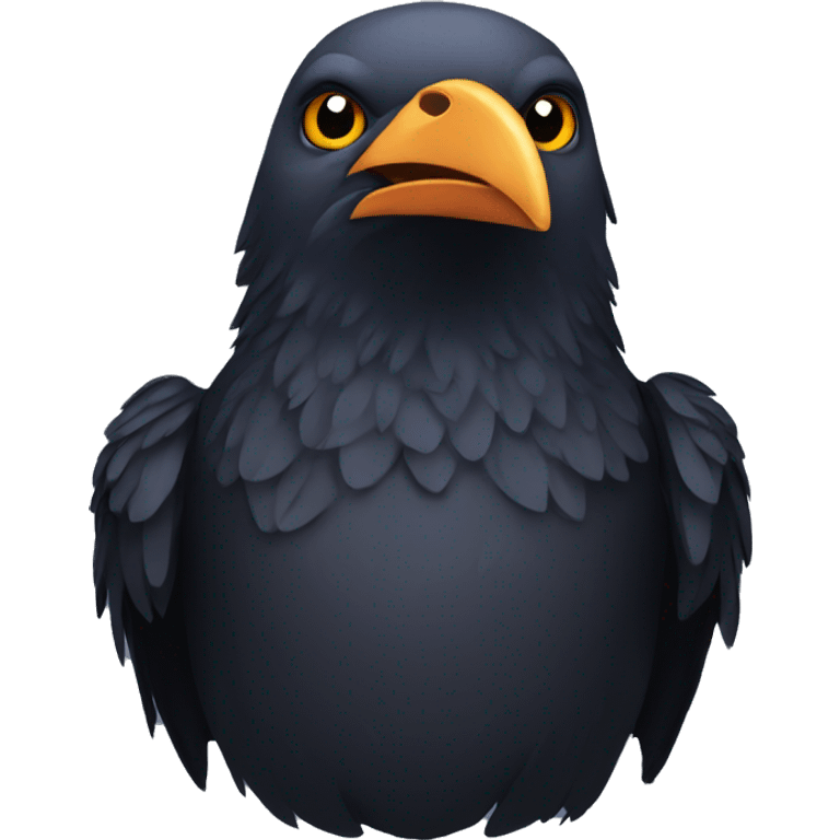 Crow emoji