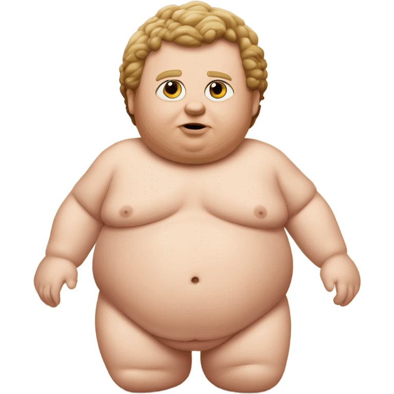 Will Ferrell as a fat baby emoji