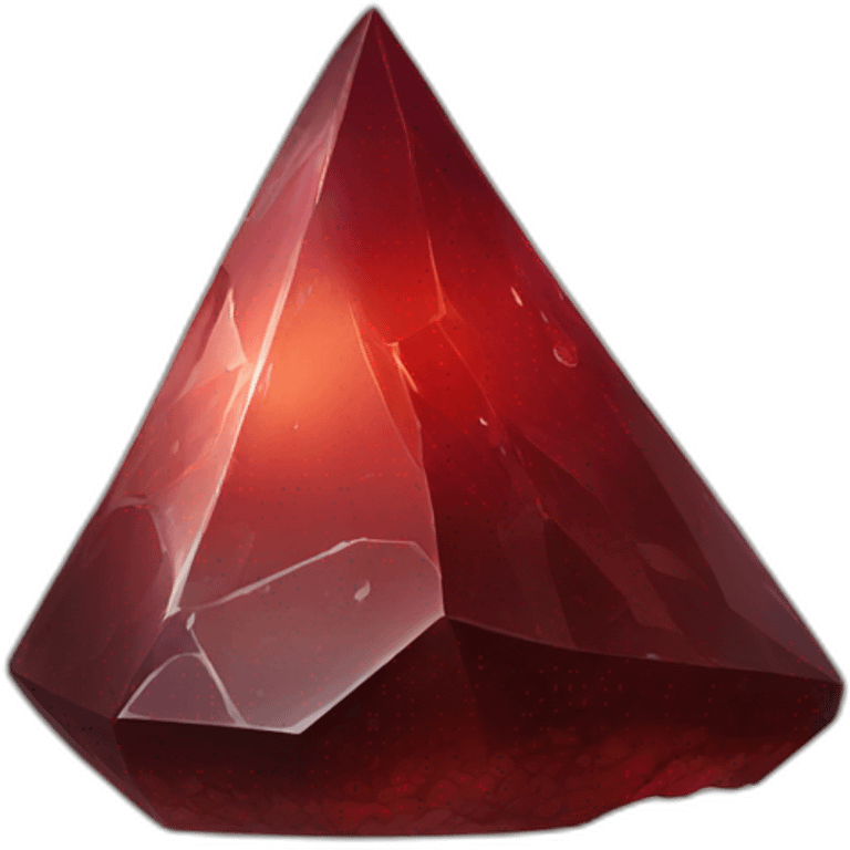 red obsidian shard emoji