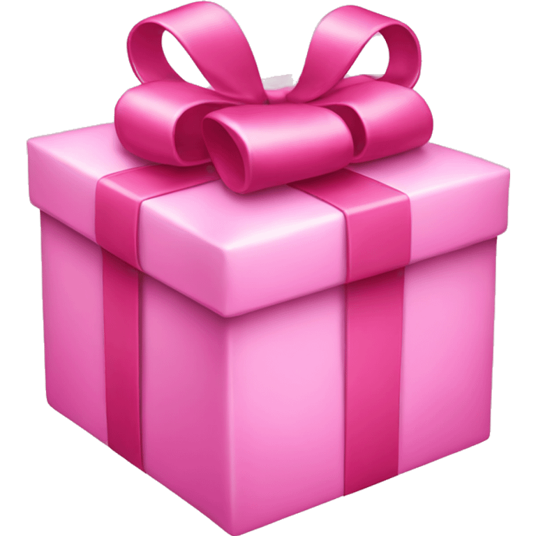 Pink present emoji