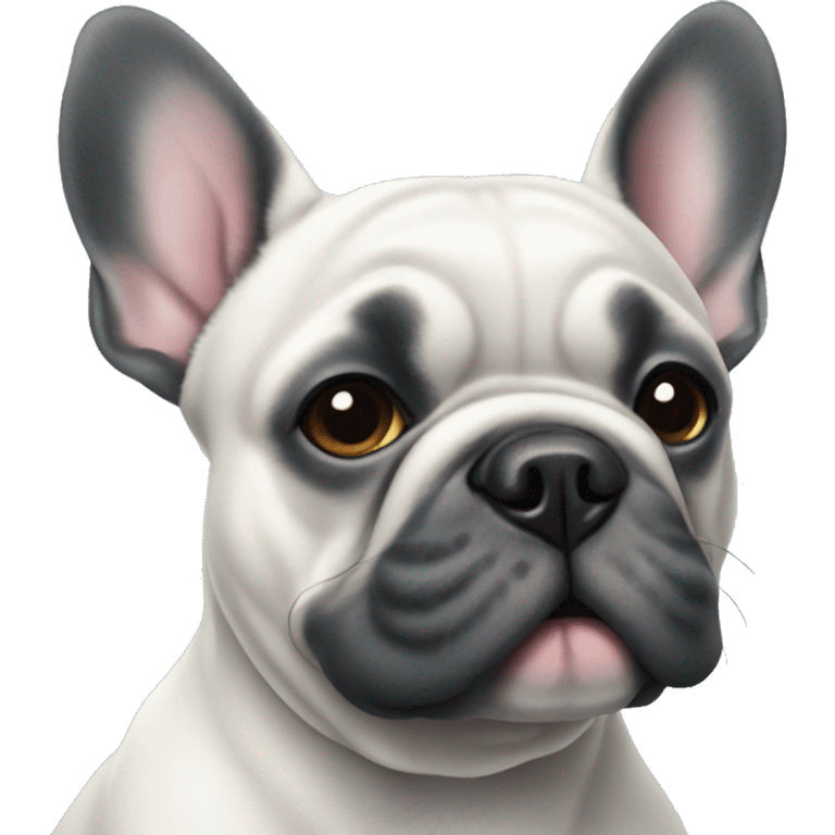 french bulldog blue fur emoji