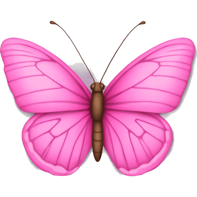 pink butterfly printabale emoji