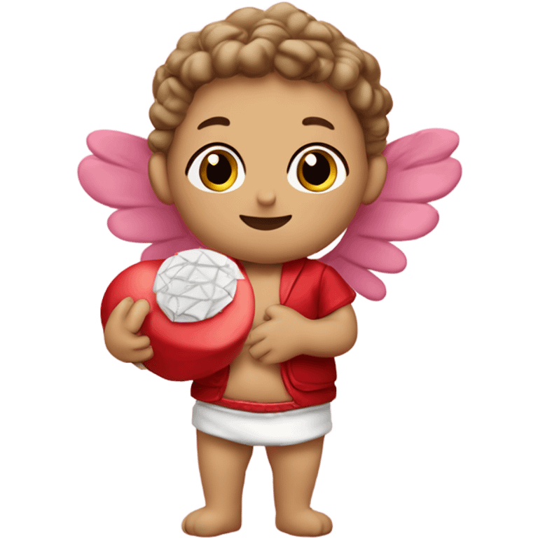 Cupid with yarmulke ￼ emoji