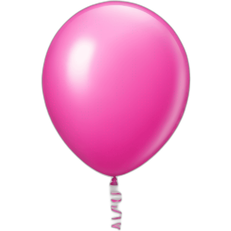 pink balloon emoji