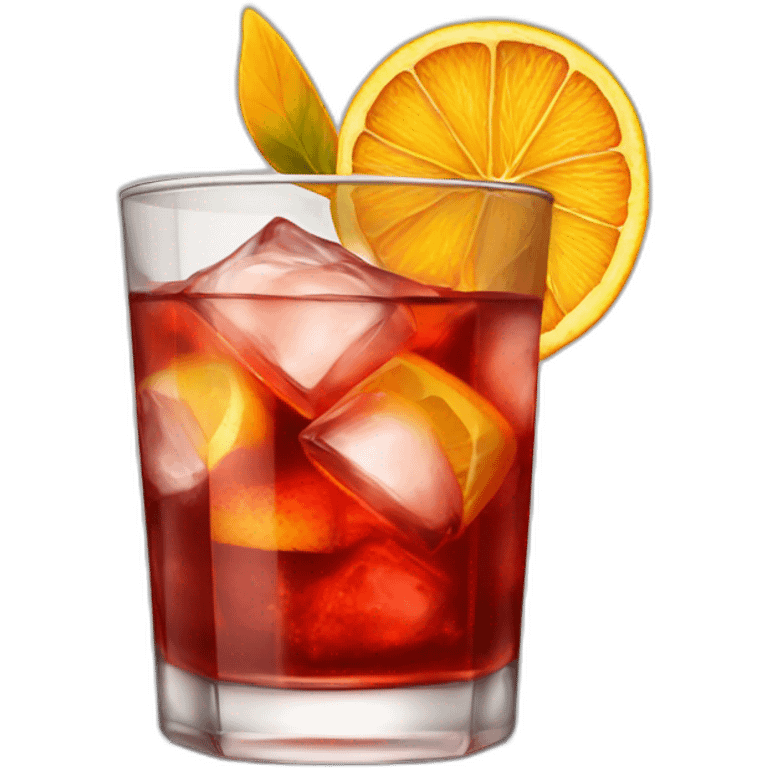 Cocktail Negroni  emoji