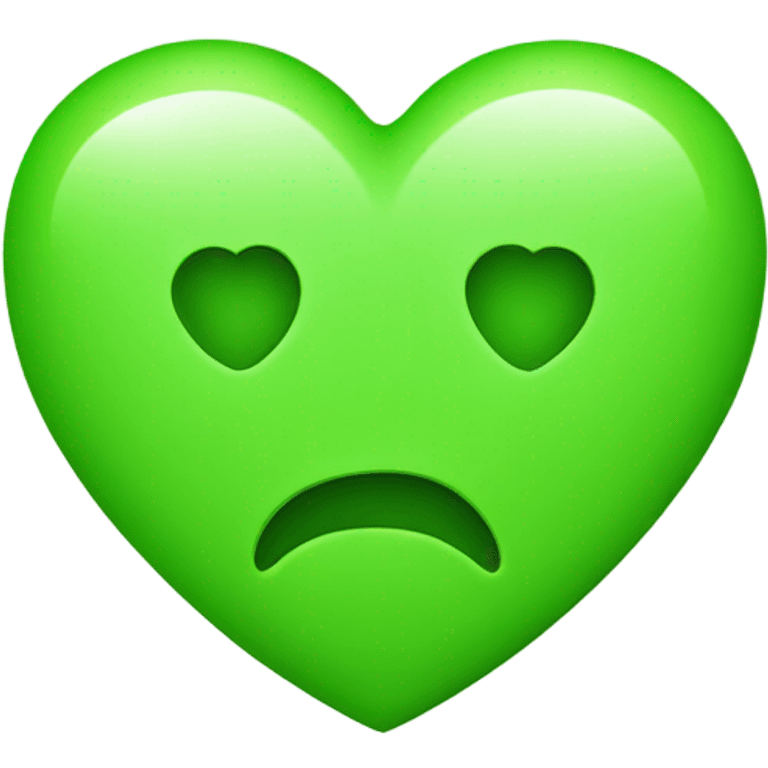 green heart emoji