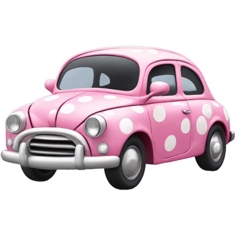 Minnie Mouse car emoji