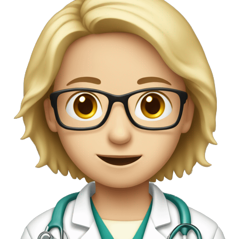 Paediatric doctor emoji