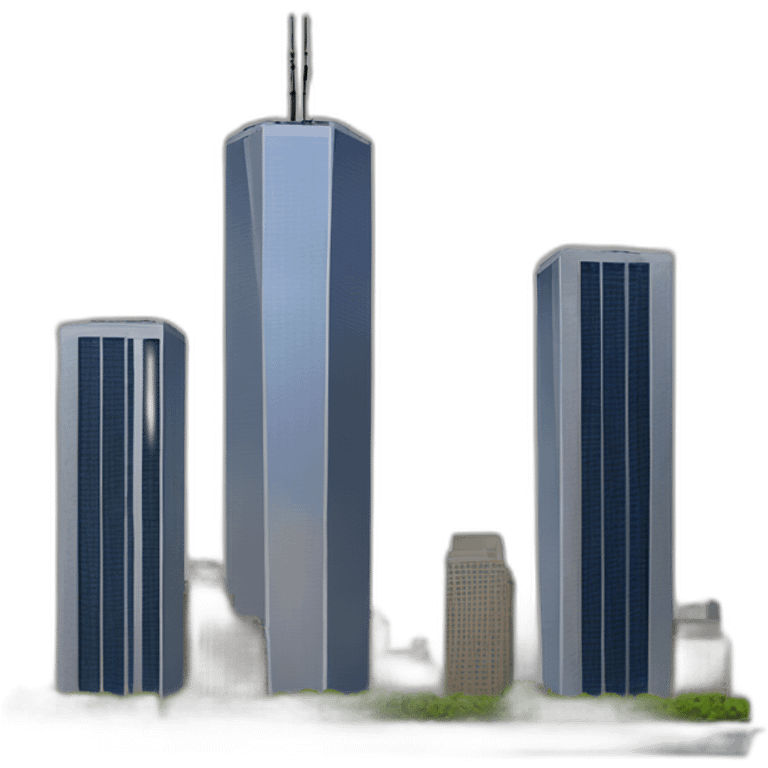 World Trade Center twin towers 2001 emoji