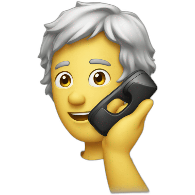 phone calling emoji