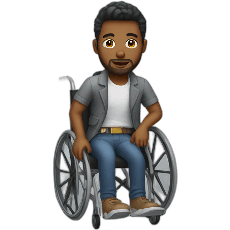 designer in a wheelchair emoji