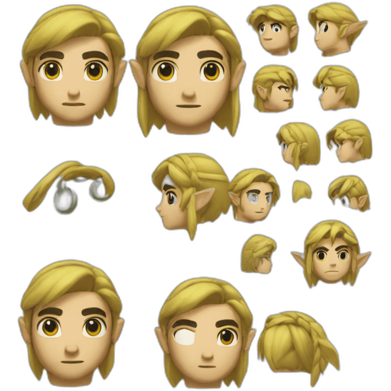 Link from the legend of zelda emoji