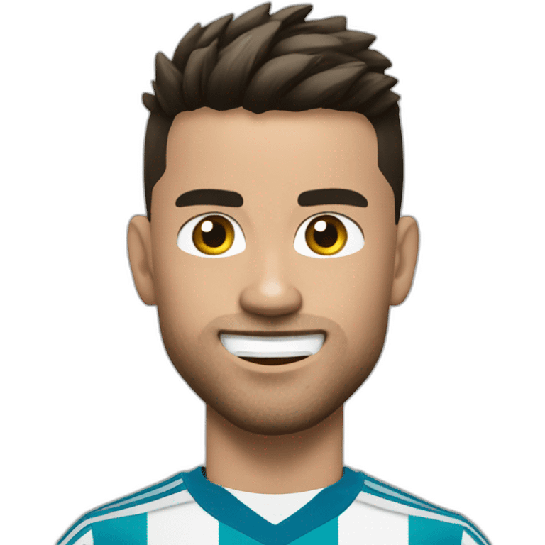 Ronaldo sur messi emoji