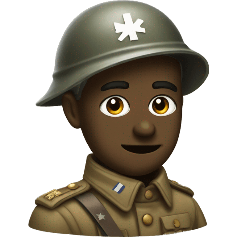 wounded ww1 soldier emoji