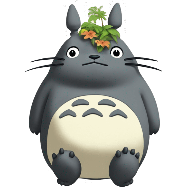 Totoro the main character of the movie of the Studio Ghibli “My Neighbor Totoro” emoji