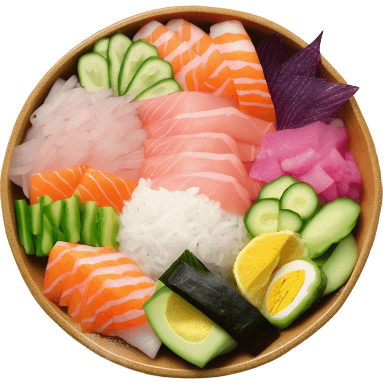 Chirashi Bowl emoji