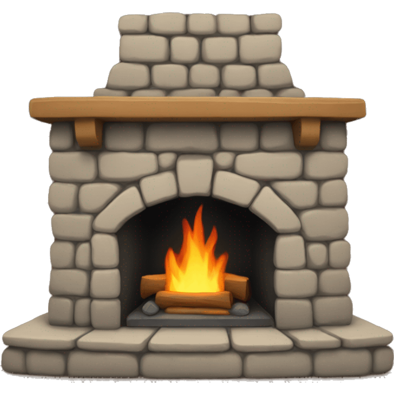 camp fireplace emoji