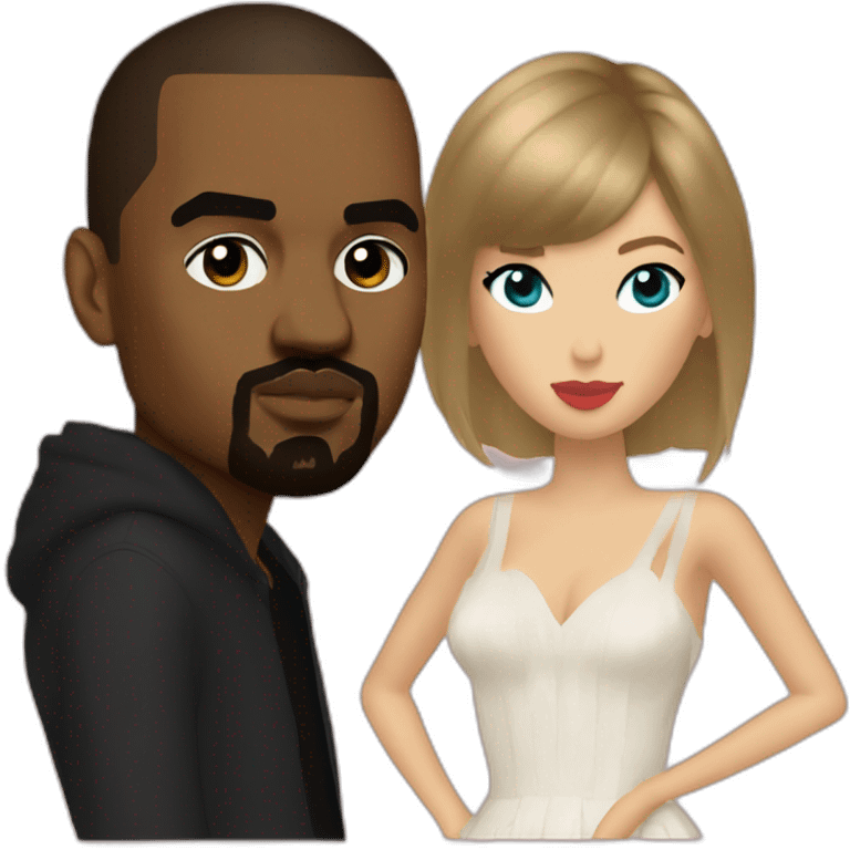 kanye grammys taylor swift emoji