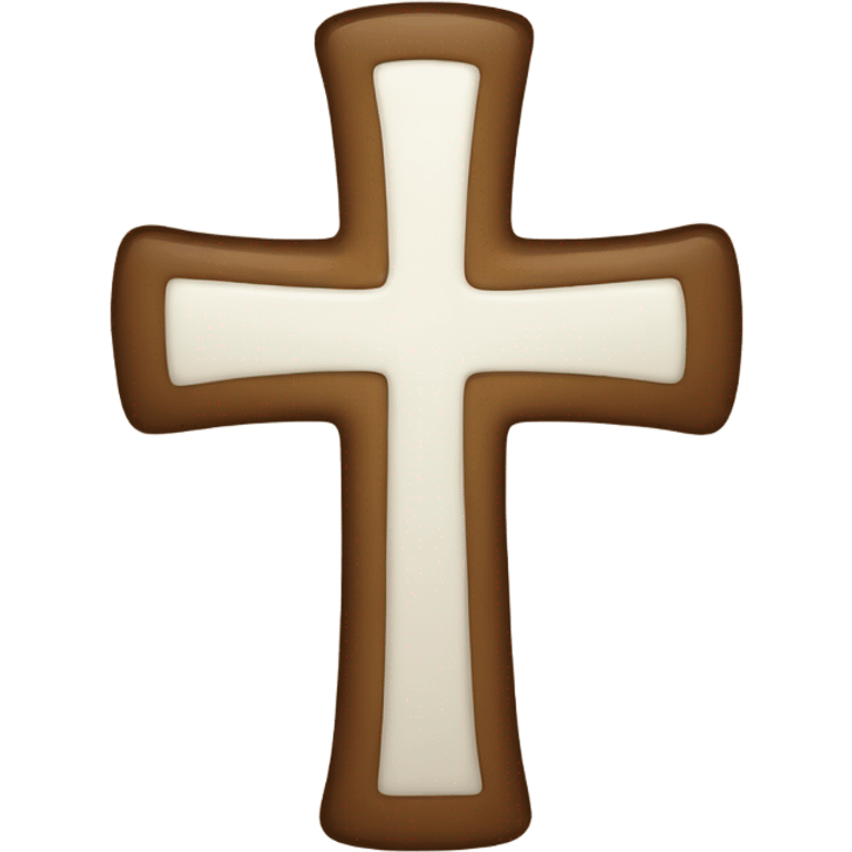 Cute Christian cross emoji