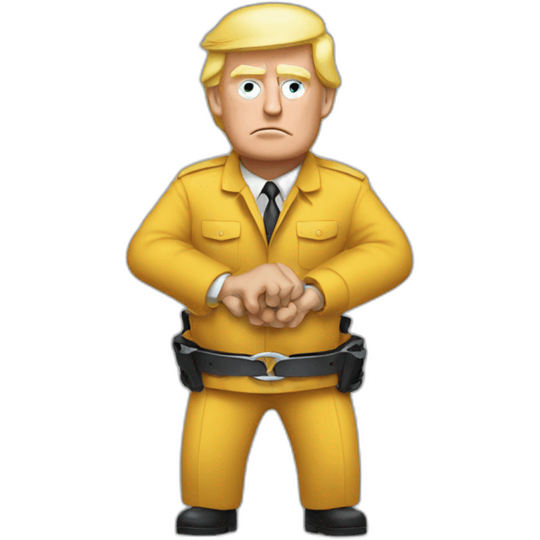 trump-in-handcuffs emoji