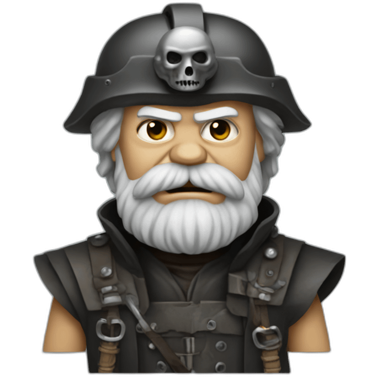 karl marx as mad max emoji