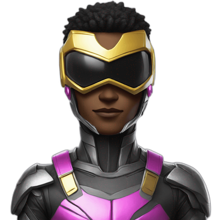 cyberpunk power ranger emoji