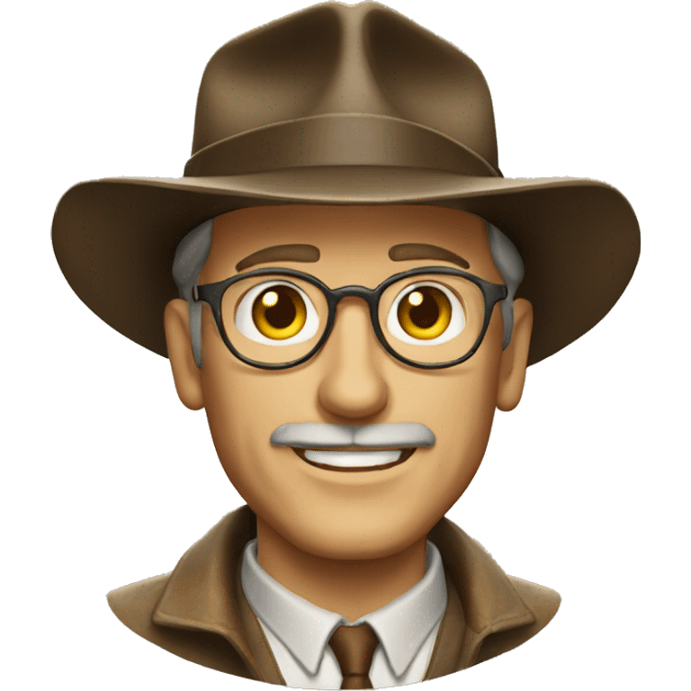 Indiana Jones Professor emoji