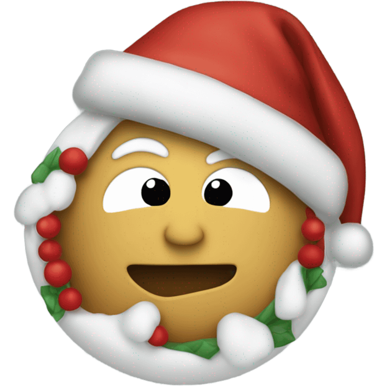 Traditional Christmas ornanment emoji