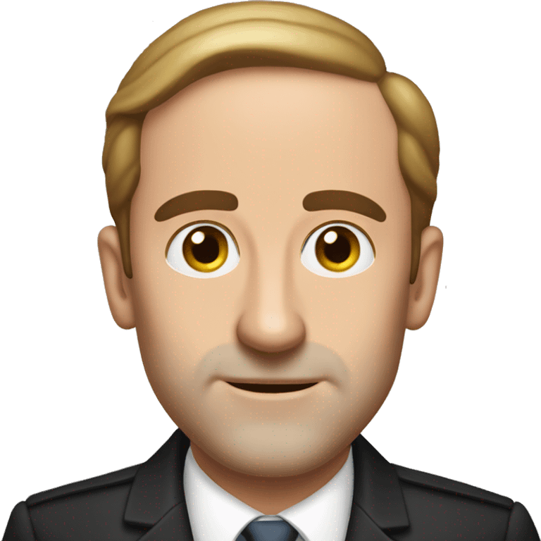 Stephen Miller with small mustache emoji