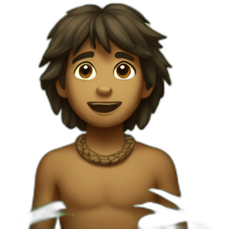 Mowgli jungle emoji