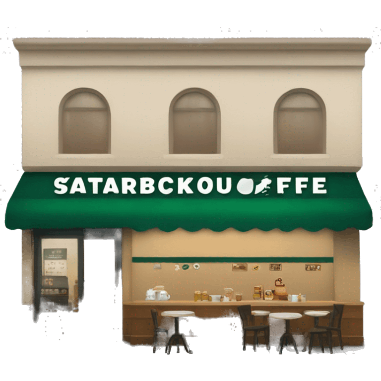 starbucks café emoji