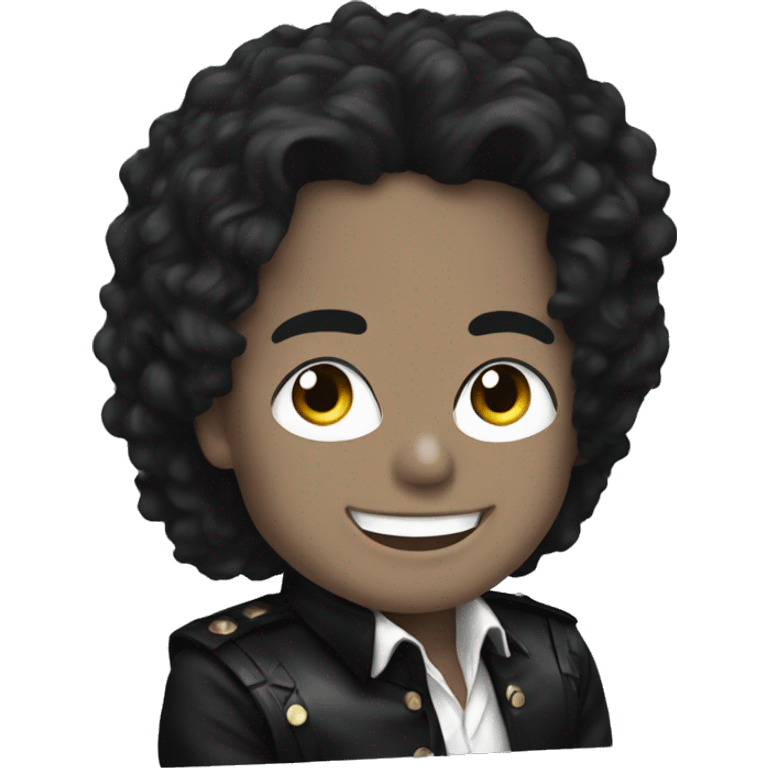 Michael Jackson sorrindo emoji