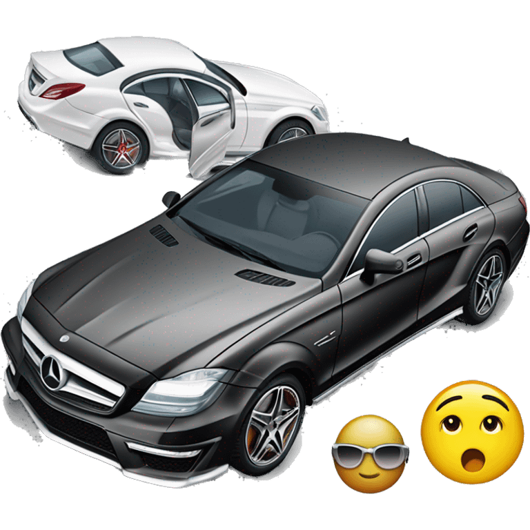 wengallbi and Mercedes CLS 63 AMG emoji