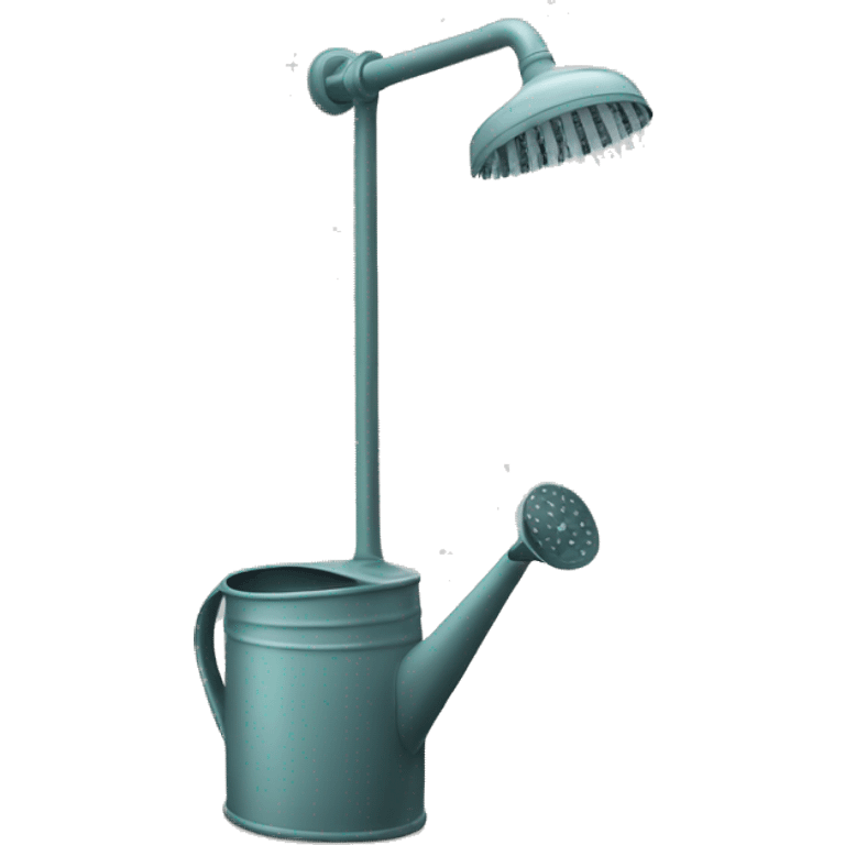 shower with watering can emoji