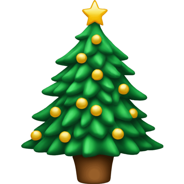 Christmas tree emoji