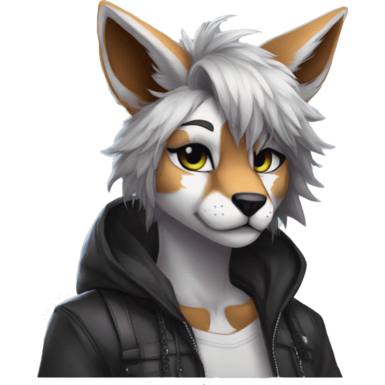 Edgy anthro furry by Falvie, LiLaiRa, AngieWolf emoji