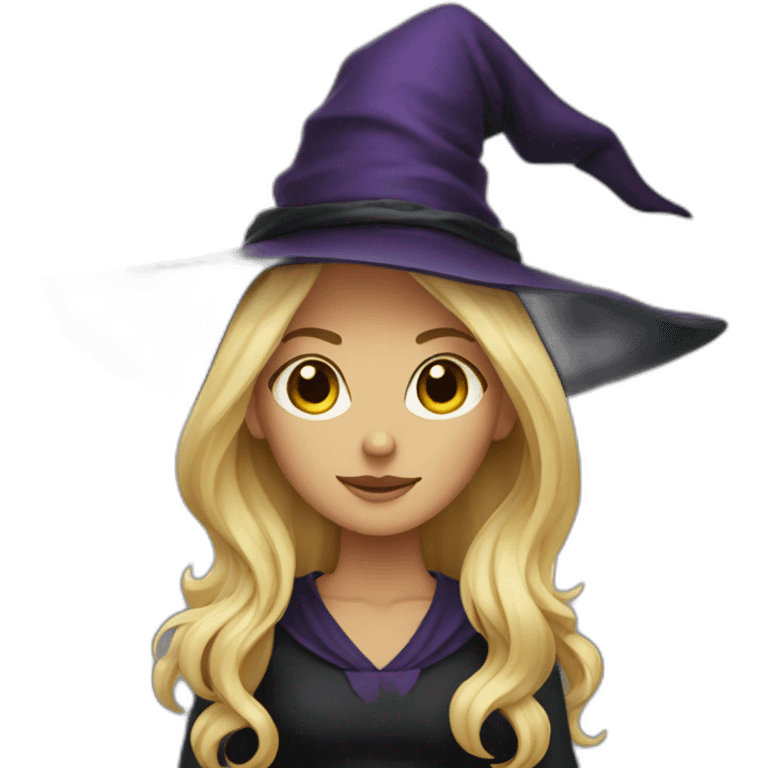 witch blonde emoji