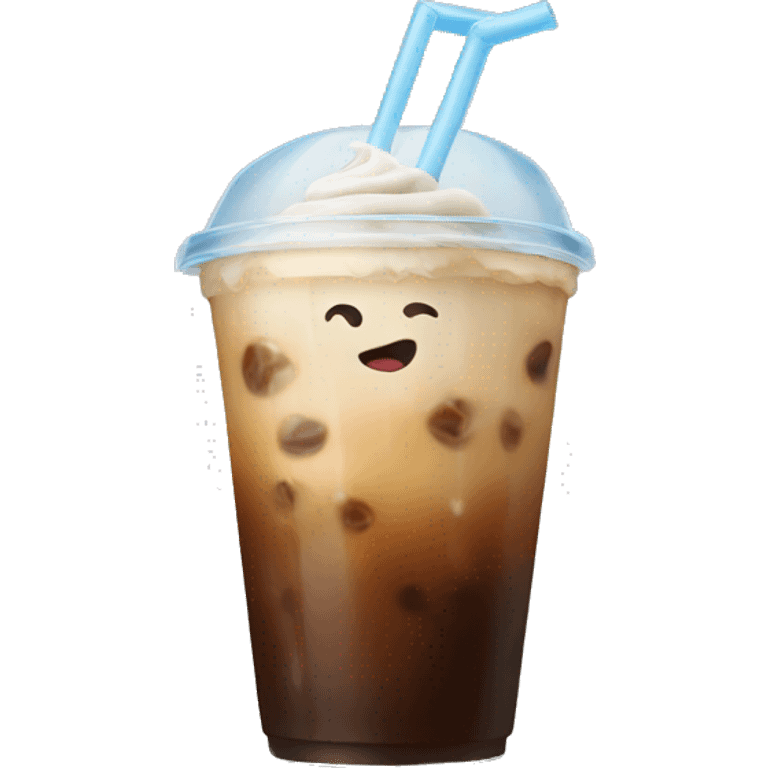 Iced coffee  emoji