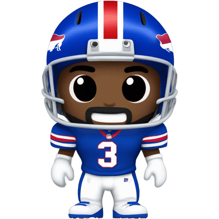 Bills football player emoji