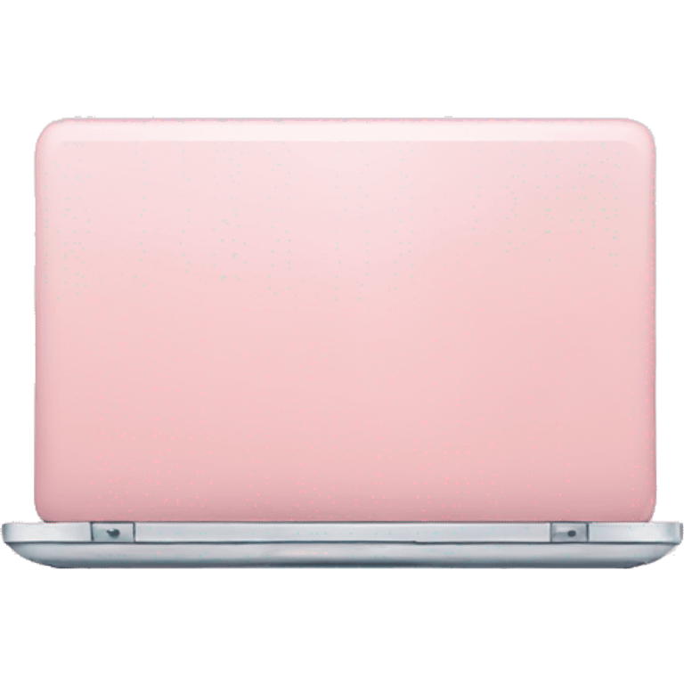 Light pink laptop emoji