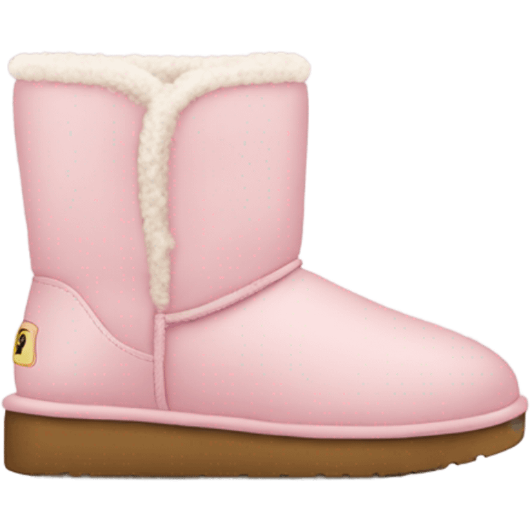 light pink uggs emoji