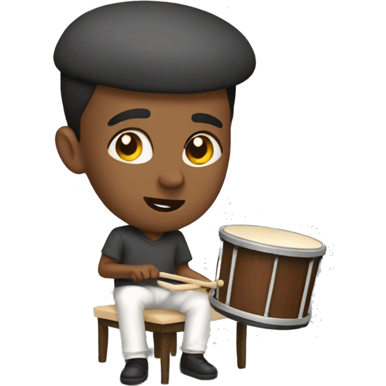 play the drum  emoji