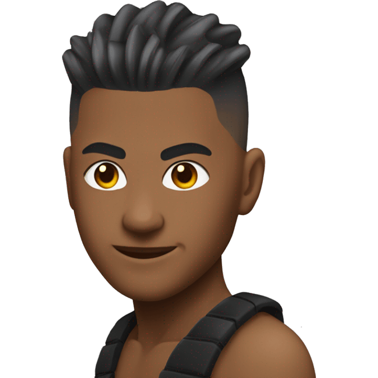 Ninja low taper fade emoji