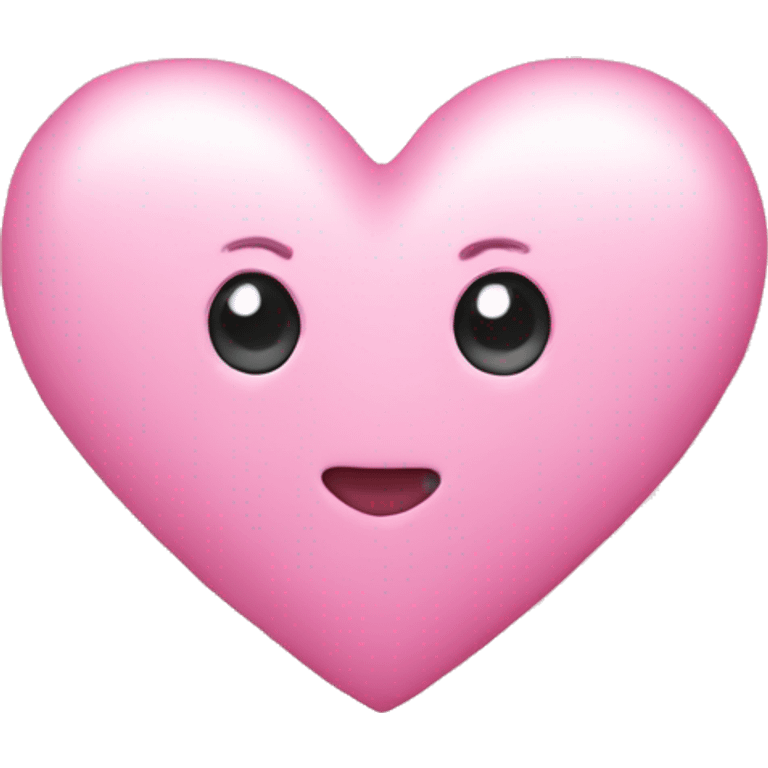 pastele pink heart emoji