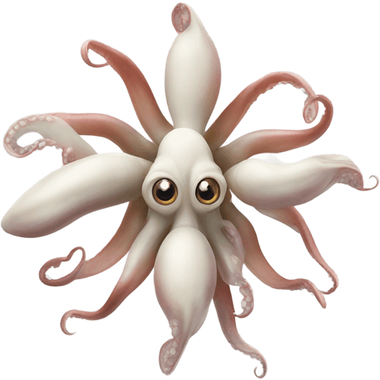 8 squid together  emoji